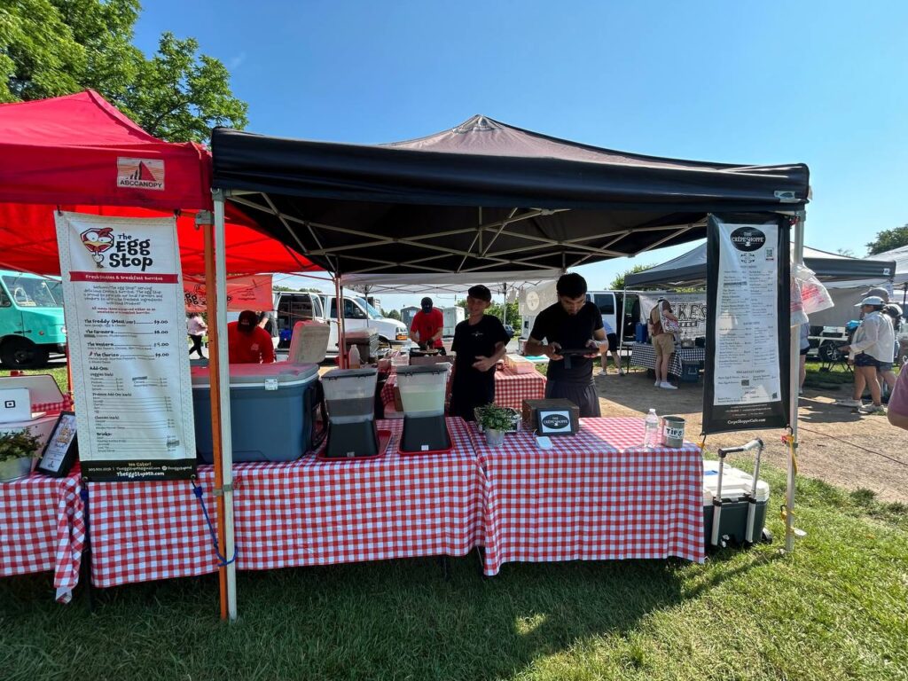 Crepe Shoppe at the Olney Maryland Farmers Market